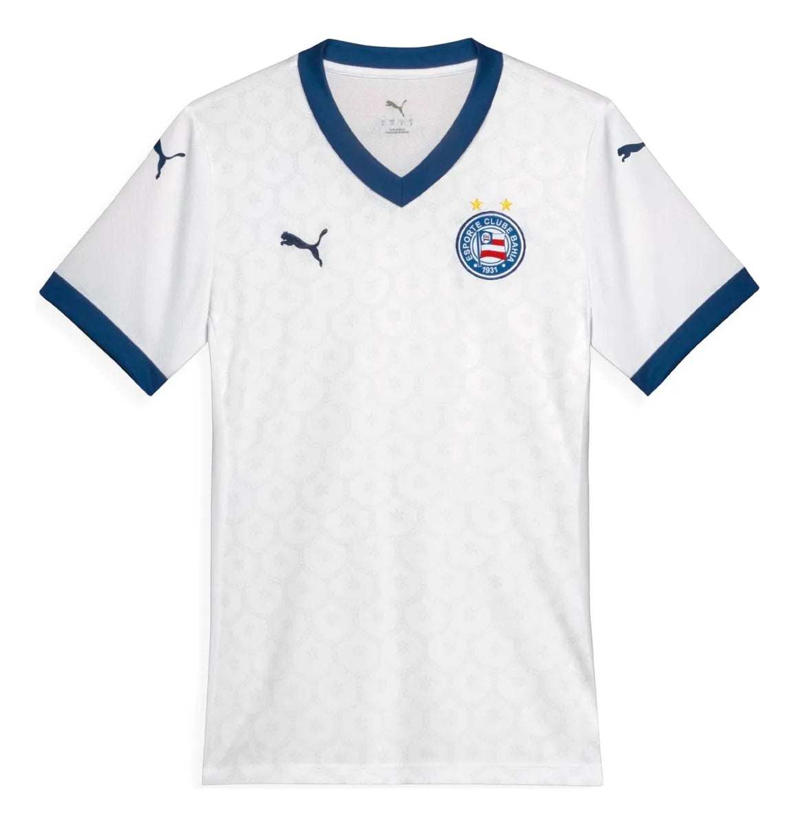 Camisa Bahia 25/26 Home Torcedor Puma Masculino - Branco e Azul