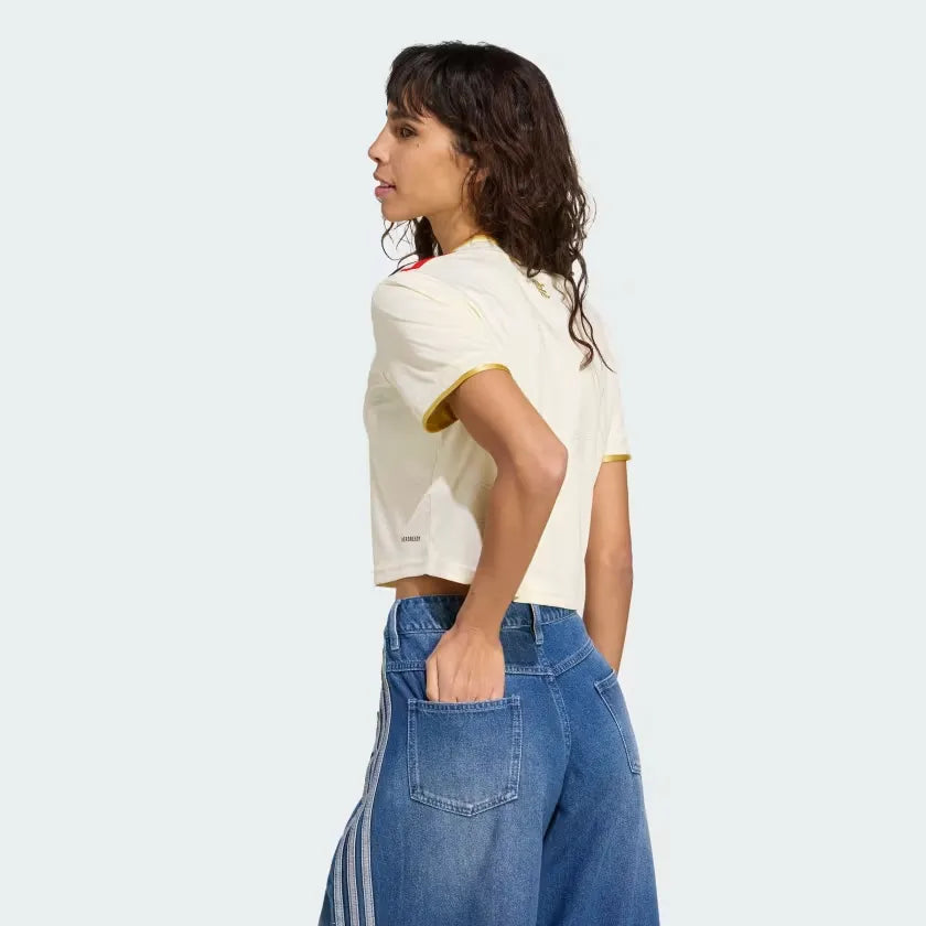 Camisa Feminina Adidas Flamengo 2025/26 III Cropped